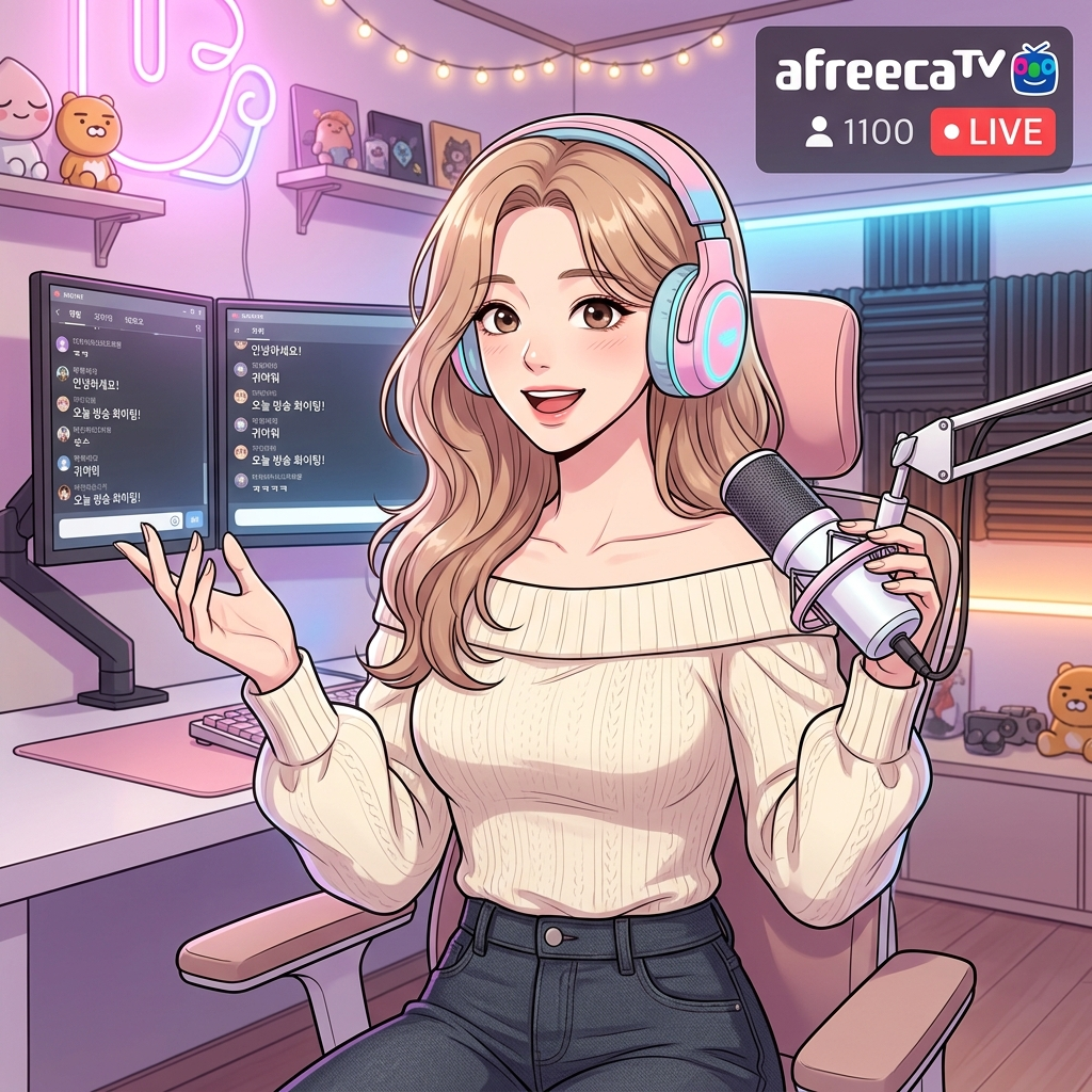 서린 (Seorin) 아프리카 & 유튜브 인기 여BJ